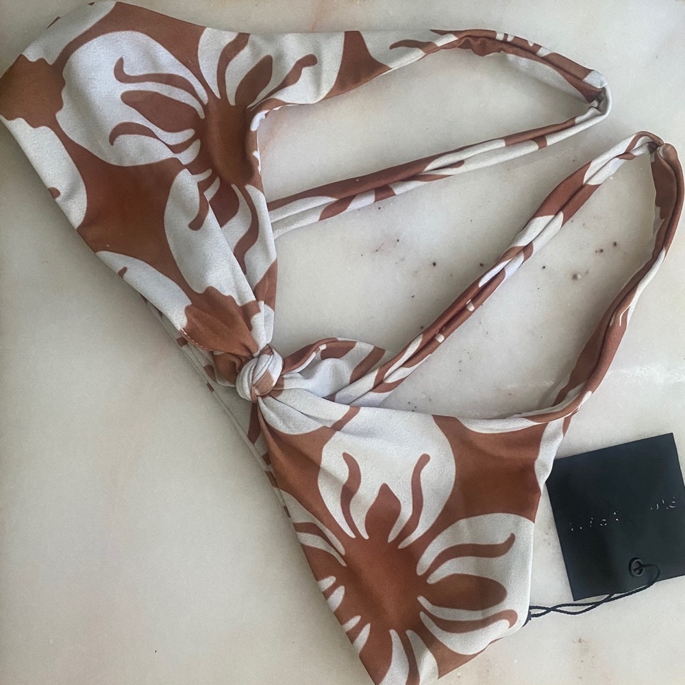 Stone fox swim top